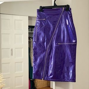 Shop Akira PVC skirt